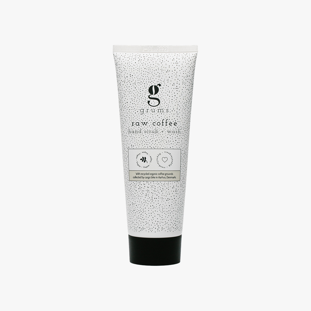 GRUMS RAW COFFEE HAND SCRUB + WASH 120 ml