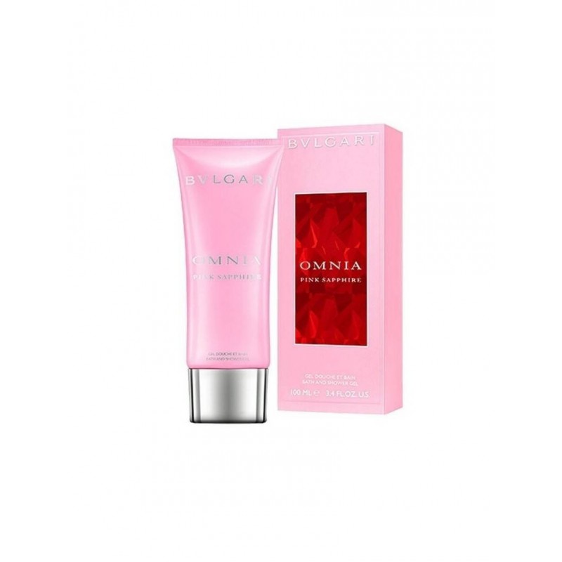 BVLGARI  OMNIA PINK SAPPHIRE BATH AND SHOWER GEL 100ml