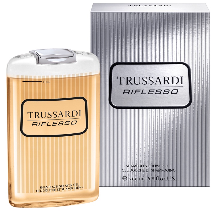 TRUSSARDI RIFLESSO SHAMPOO & SHOWER GEL 200 ml