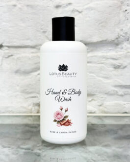 Lotus Beauty Hands and Body wash “Rose and Sandal Wood”